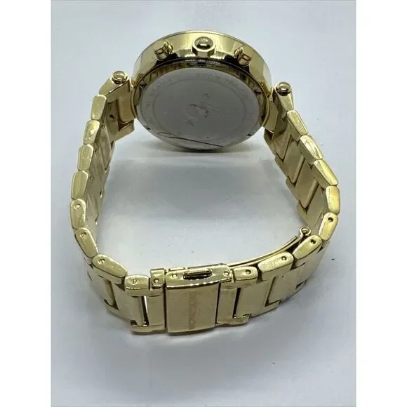 Michael Kors Parker MK5354 Women's Gold Stainless Steel Analog Dial Watch JNA649 - Picture 9 of 11